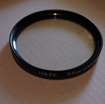 Haze (UV) filter used for 55mm front diameter thread