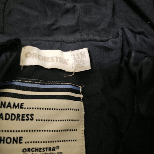 Orchestra blue jacket for boy 12-18 months like new