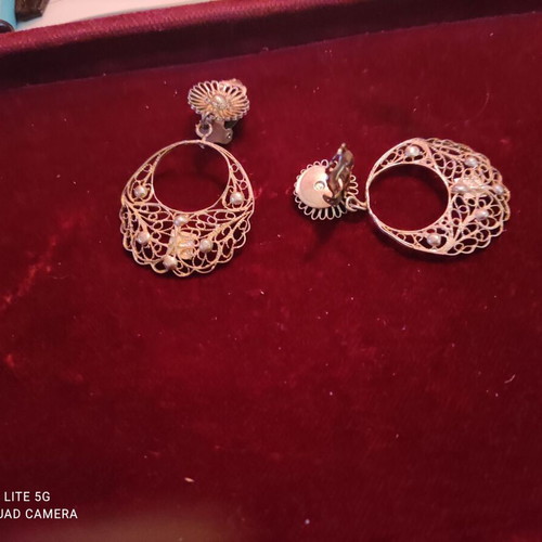 Silver 935 handmade earrings new, length 5cm
