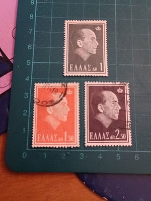 Ελλάδα Γραμματόσημα 1964 μνημείο βασιλιά Παύλου σαν καινούργια