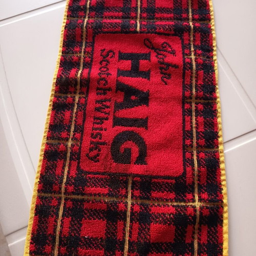 John Haig Scotch Whisky Vintage Bartowel like new