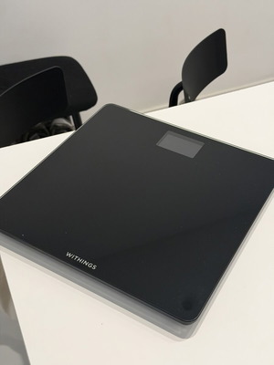 Withings Body Black ζυγαριά μπάνιου μεταχειρισμένη με δείκτη μάζας σώματος και σύνδεση κινητού