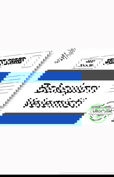  set 6+1 kart postal "velemisti " - odikes epigrafes me palia onomata chorion tou nomou