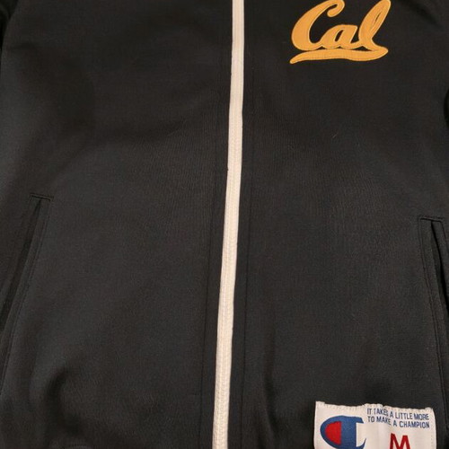 Champion jacket official California like new, blue and yellow