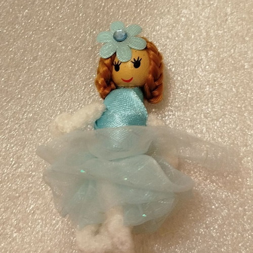 Mini handmade dolls new, set of 4 pieces