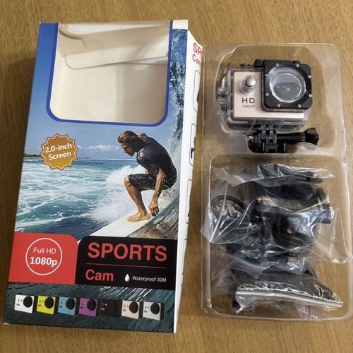 Camera Extreme Action Full HD 1080p with Waterproof Case new