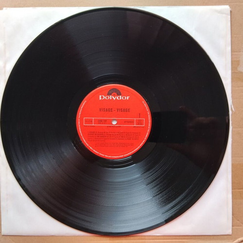 Visage LP used, electronic genre