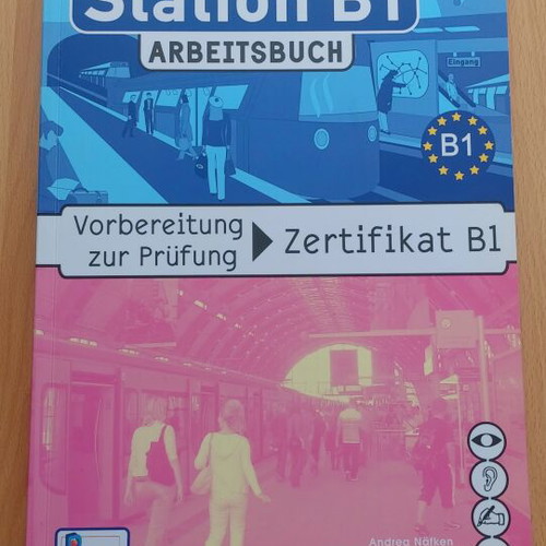 Station B1 Arbeitsbuch German language workbook like new