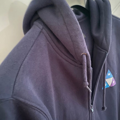 Huf jacket like new, blue, size medium