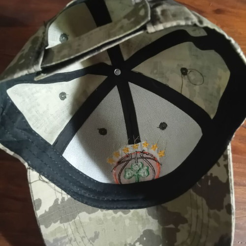 Panathinaikos Basketball Collectible Cap camouflage, new, 7 stars embroidered
