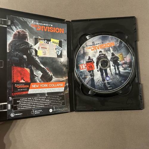 The Division PC game used, for collection, missing codes