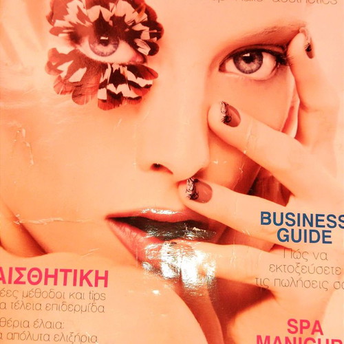 Fashion and makeup magazines used, set of 3 issues