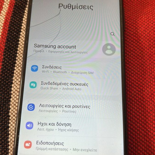 Samsung Galaxy A03s μεταχειρισμένο με ράγισμα στο τατς, μαύρο