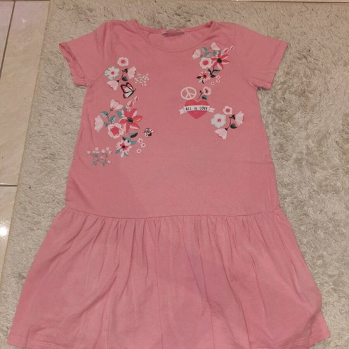 H&M dress for girl used, size 134 cm