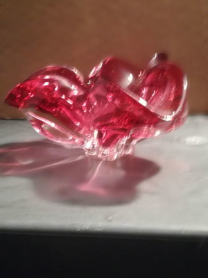 Murano bowl and decorative item used
