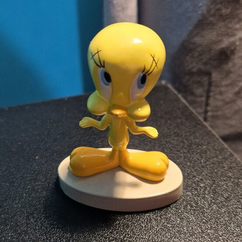 Tweety Looney Tunes collectible figure Warner Bros like new