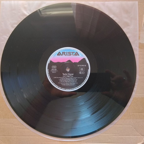 Taylor Dayne Can't Fight Fate LP like new, electronic