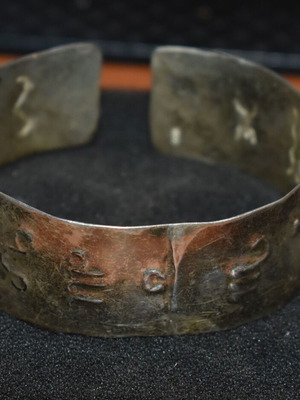 Vintage silver bracelet used