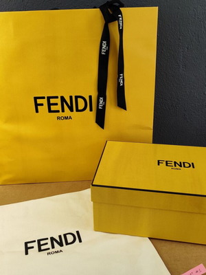 FENDI Paper Bag, Packaging Box and Dustbag used