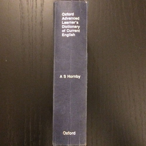 Oxford Advanced Learner's Dictionary of Current English, 1984 edition