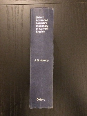 Oxford Advanced Learner's Dictionary of Current English, 1984 edition