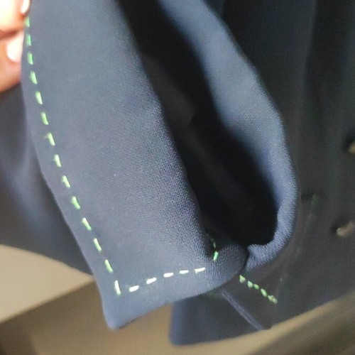 Olympic Air Flight Attendant Jacket by Nicolas, navy blue
