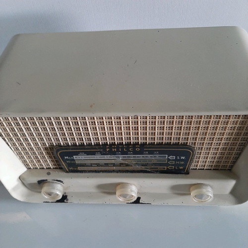 Philco 1953 vintage radio from England used