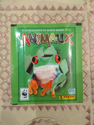 Σφραγισμένο φακελάκι Panini Animaux καινούργιο από 2014