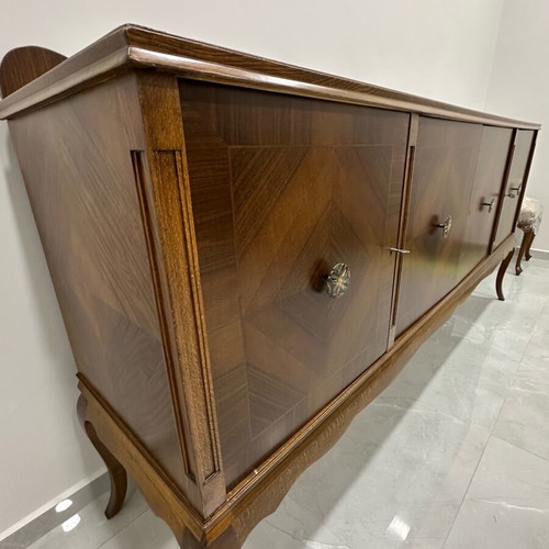 Antique sideboard like new, polished with new lock