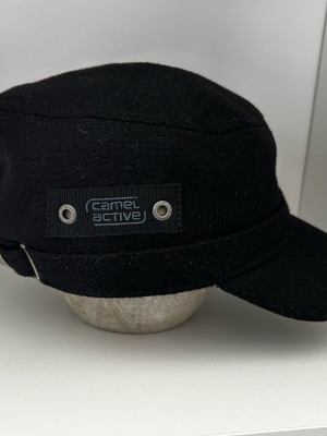 Camel Active wool cap like new, black, size M