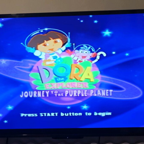 Dora the Explorer Journey to the Purple Planet PS2 used