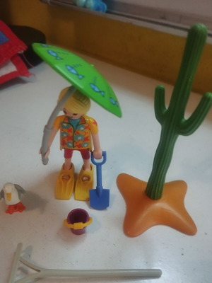 Playmobil used with summer theme