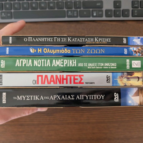 BBC Documentary DVD Set of 5 like new with subtitles