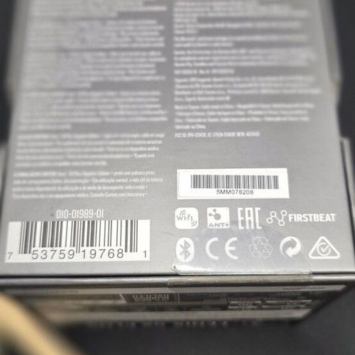 Garmin Fenix 5X Plus Sapphire smartwatch used with new strap
