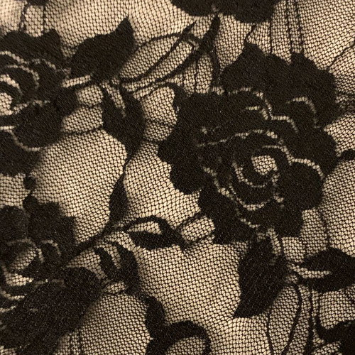 Black lace shirt and top with strass like new