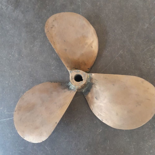Bronze propeller used for shaft boat 18 cm radius