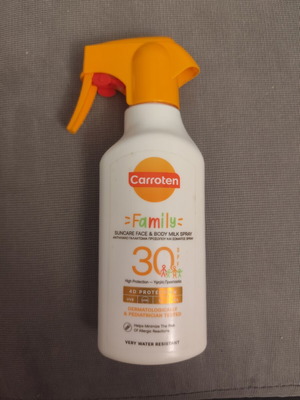 Carroten Family 30SPF sunscreen new