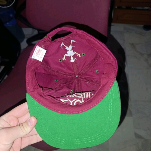 Street Noise vintage snapback hat new, red and green