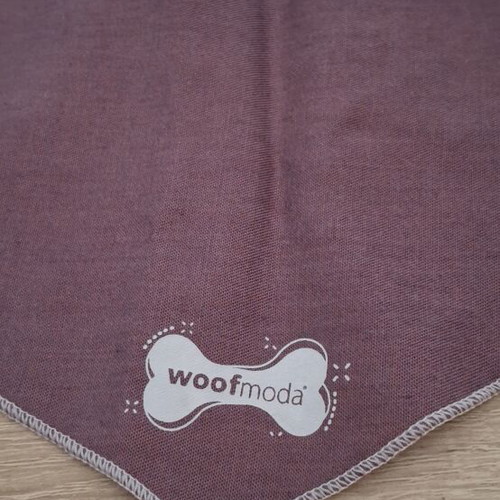 Dog bandana, purple, 60 cm