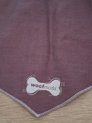 Dog bandana, purple, 60 cm