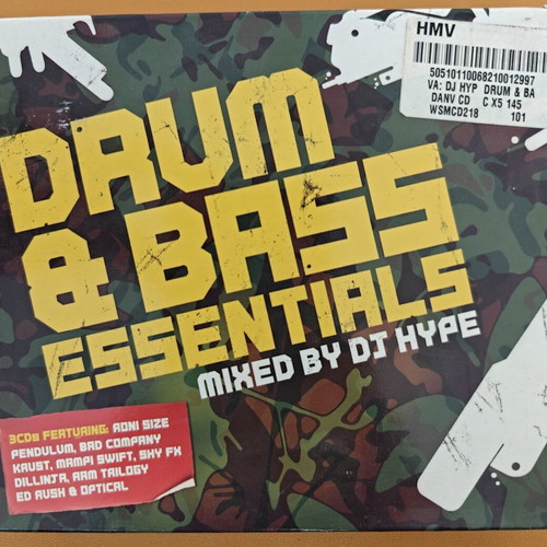 Drum & Bass Essentials 3CD like new, collectible set