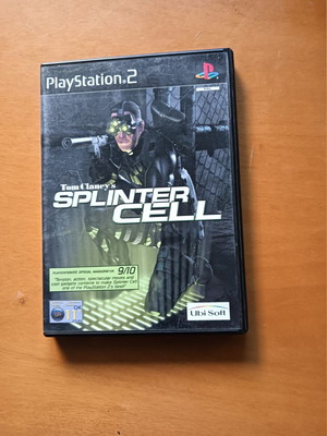 Tom Clancy's Splinter Cell PS2 game used, good condition