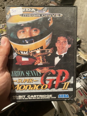 Super Monaco GP II Sega Mega Drive game like new, CIB