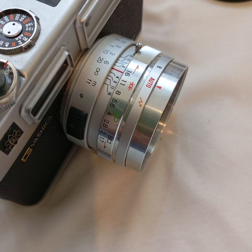 Yashica Electro 35 GSN vintage 35mm camera with original case used