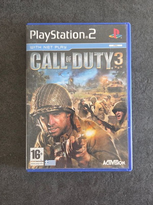 Call of Duty 3 PlayStation 2 game used with manual English version