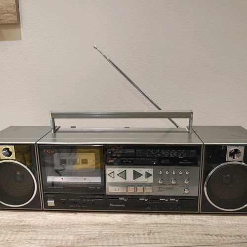 Panasonic RX-C52L radio and cassette player used