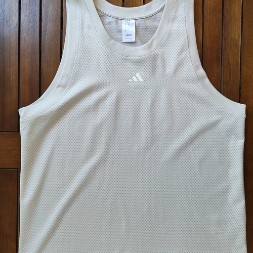 Adidas Legends Basketball Tank Top size L like new, off-white