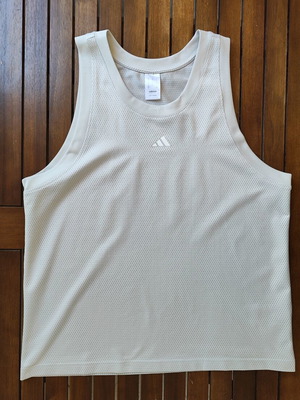 Adidas Legends Basketball Tank Top size L like new, off-white