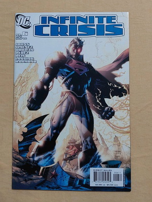 Infinite Crisis #6 like new, cover by Jim Lee