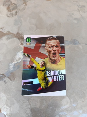 Panini Adrenalyn XL Top Class 2023 Jordan Pickford #204 Rainbow Master